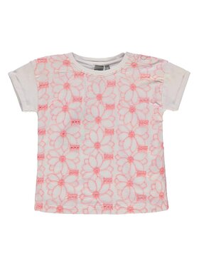 Kanz Kanz T-Shirt 1833683-1000 Biały Basic Fit