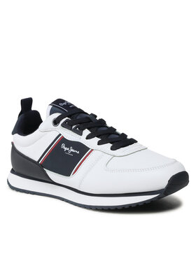 Pepe Jeans Pepe Jeans Sneakersy Tour Club Basic 22 PMS30882 Bílá