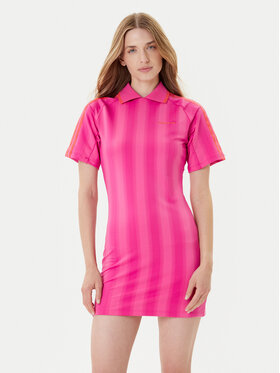 adidas adidas Kasdieninė suknelė Football Inspired Graphic JW6013 Rožinė Regular Fit