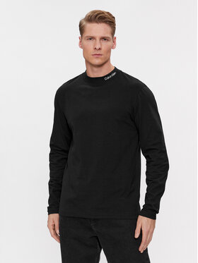 Calvin Klein Calvin Klein Longsleeve Logo K10K112757 Negru Regular Fit