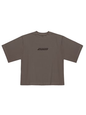 2005 2005 T-Shirt Core Brązowy Oversize
