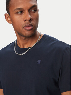 G-Star Raw G-Star Raw Тишърт Base-S D16411-336 Тъмносин Regular Fit