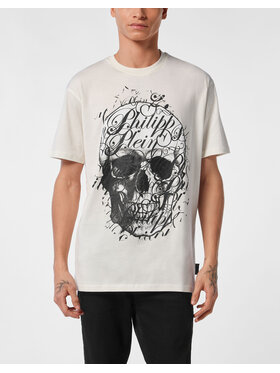 PHILIPP PLEIN PHILIPP PLEIN Tričko 24635 Biela Regular Fit