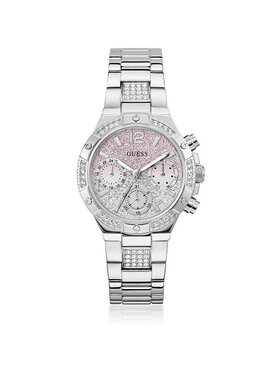 Guess Guess Hodinky GW0950L1 Stříbrná