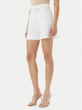 Guess Guess Szövet rövidnadrág W5GD0I WH9Y2 Fehér Loose Fit