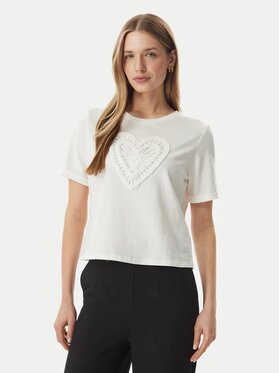 Morgan Morgan T-Shirt 261-DUROUJ Biały Regular Fit
