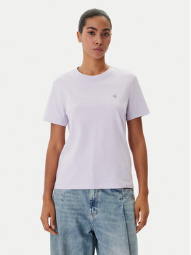 Calvin Klein Jeans Calvin Klein Jeans Тишърт Monogram LV047B224G Виолетов Regular Fit