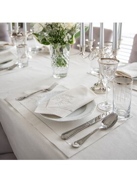 Roseberry Home Roseberry Home Podkładka na stół Christmas Silverline Srebrny