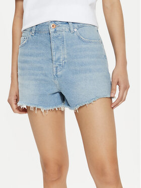 Mustang Mustang Jeansshorts Carrie 1015223 Blau Regular Fit