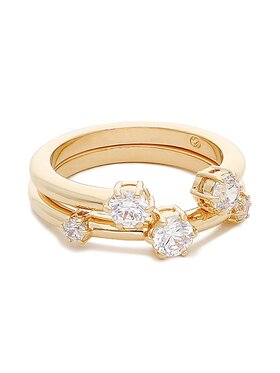 Swarovski Swarovski Sada 2 prsteňov Constella Ring 5640966 Zlatá