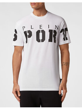 Plein Sport Plein Sport T-Shirt 1085 Biały Regular Fit