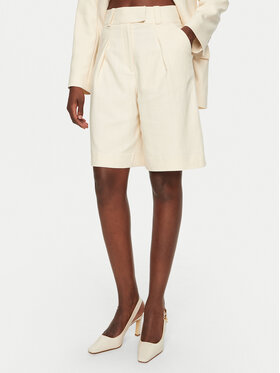 IVY OAK IVY OAK Bermuda nadrág Peony Sue IO115171 Bézs Regular Fit