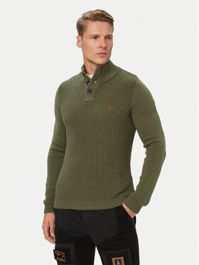 Aeronautica Militare Aeronautica Militare Kampsun 262MA1572UL00409 Khakivärviline Regular Fit