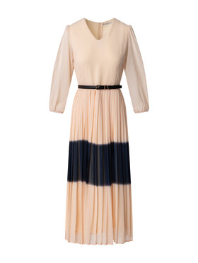 QUIOSQUE QUIOSQUE Každodenné šaty UŁAN DRESS Béžová Regular Fit