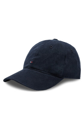 Tommy Hilfiger Tommy Hilfiger Kepurė su snapeliu Flag '85 Soft 6 Panel Cap AM0AM12531 Tamsiai mėlyna