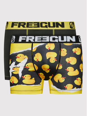 Freegun Freegun Komplet 2 par bokserek Best Of Anniwersary Duck FGA14/1/BMX2/DUX Kolorowy