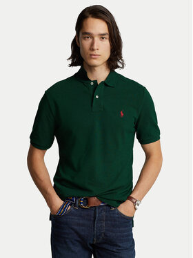 Polo Ralph Lauren Polo Ralph Lauren Поло Core Replen 710795080 Зелений Slim Fit