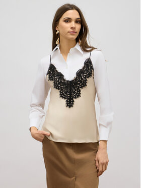 Oltre Oltre Koszula 5122R003030N011 Biały Regular Fit