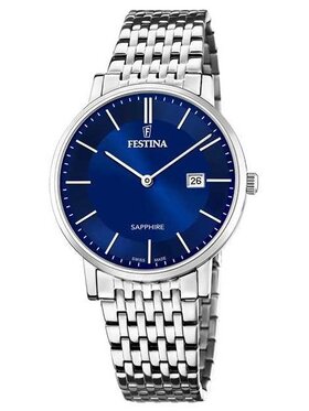 Festina Festina Zegarek F20018/2 Srebrny