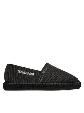 REPLAY REPLAY Espadrile GMF16 .000.C0060T Negru