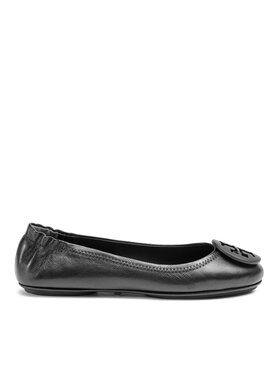 Tory Burch Tory Burch Baleríny Minnie Travel Ballet With Logo 49350 Černá