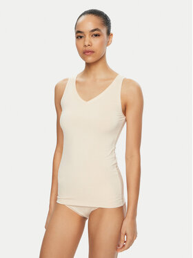 Triumph Triumph Τοπ Sense Of Modal 10224796 Εκρού Slim Fit