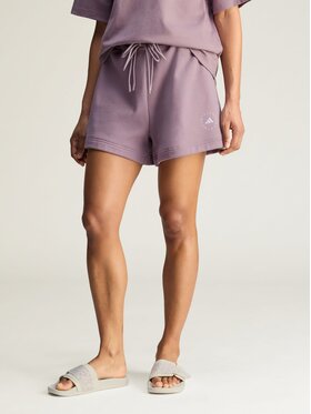 adidas by Stella McCartney adidas by Stella McCartney Szorty sportowe 82489 Fioletowy Loose Fit