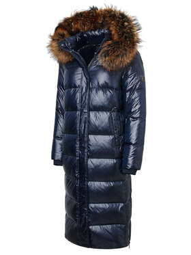 ROCKANDBLUE ROCKANDBLUE Kurtka puchowa AIDEEN Granatowy Oversize