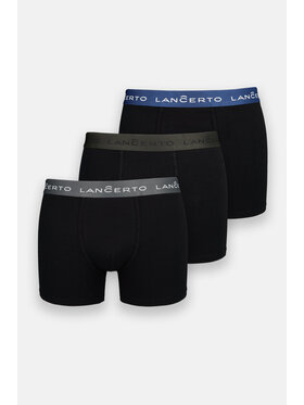 Lancerto Lancerto Komplet 3 par bokserek NBI073123000006 Czarny