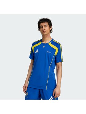 adidas adidas Koszulka techniczna 151801 Błękitny Slim Fit