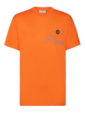 PHILIPP PLEIN PHILIPP PLEIN T-Shirt 21101 Oranžová Regular Fit