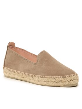 Manebi Manebi Еспадрильї Suede Flat Espadrilles K 1.9 N0 Сірий