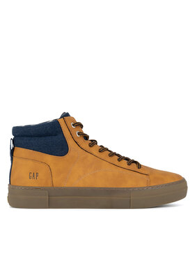 Gap Gap Tenisice PORTLAND CUP MID M GP505011BM-MU00 Smeđa