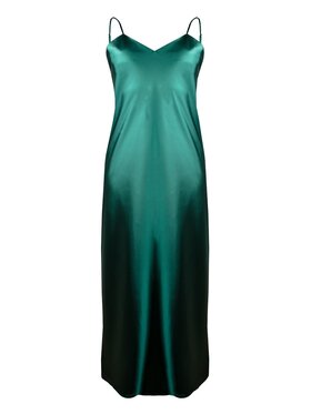 DKaren Lingerie DKaren Lingerie Koszula nocna Iga Zielony Classic Fit