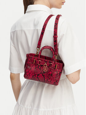 Tommy Hilfiger Tommy Hilfiger Soma American Icon Micro Tote Snake AW0AW18820 Sarkans