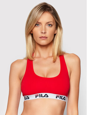 Fila Fila Biustonosz sportowy FU6042 Czerwony