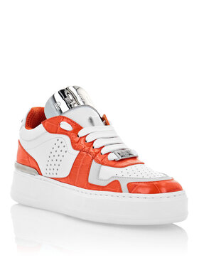 PHILIPP PLEIN PHILIPP PLEIN Sneakersy 7413 Oranžová