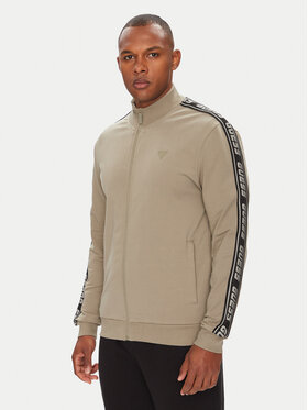 Guess Guess Mikina Z2YQ12 K6ZS1 Zelená Regular Fit