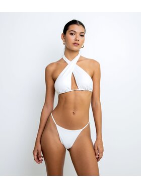 La Michaux La Michaux Dół od bikini JADE Biały