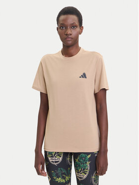 adidas adidas T-shirt City Tech Summer Graphic JV8600 Bež Regular Fit