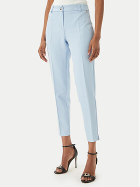 Maryley Maryley Текстилни панталони 26EB52Z/43MA Светлосин Regular Fit