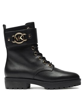 MICHAEL Michael Kors MICHAEL Michael Kors Ghete Rory Lace Up 40F3ROFE8L Negru