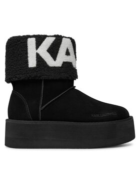 KARL LAGERFELD KARL LAGERFELD Botki KL48552 Czarny