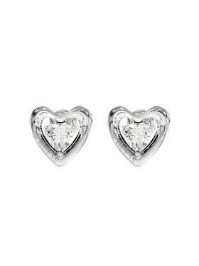 Guess Guess Kolczyki JUBE06097JW Srebrny