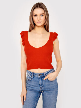 Brave Soul Brave Soul Top LKV-36VERDON Rouge Regular Fit