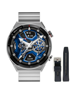 Rubicon Rubicon Smartwatch SMARUB195 Srebrny