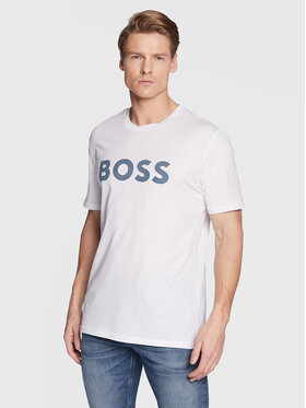 BOSS Boss T-shirt Thinking 1 50481923 Bianco Regular Fit