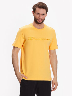 Champion Champion Marškinėliai 218490 Oranžinė Regular Fit