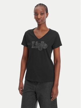 Liu Jo Sport Liu Jo Sport T-Shirt TA6057 JS923 Czarny Regular Fit