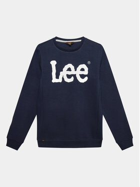 Lee Lee Bluză Wobbly Graphic LEE0006 Bleumarin Regular Fit